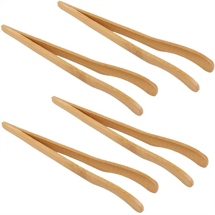 Pinces en bambou pour la cuisine